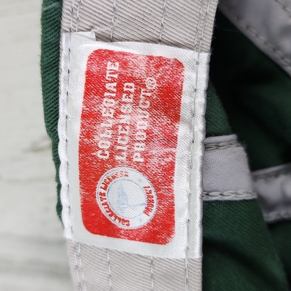 Michigan State Spartans green embroidered baseball hat cap adjustable - Picture 7 of 10